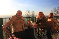 Y-burg Baden-Baden Wanderung toller Ausblick Sonnenuntergang Hazienda Hotel Gernsbach